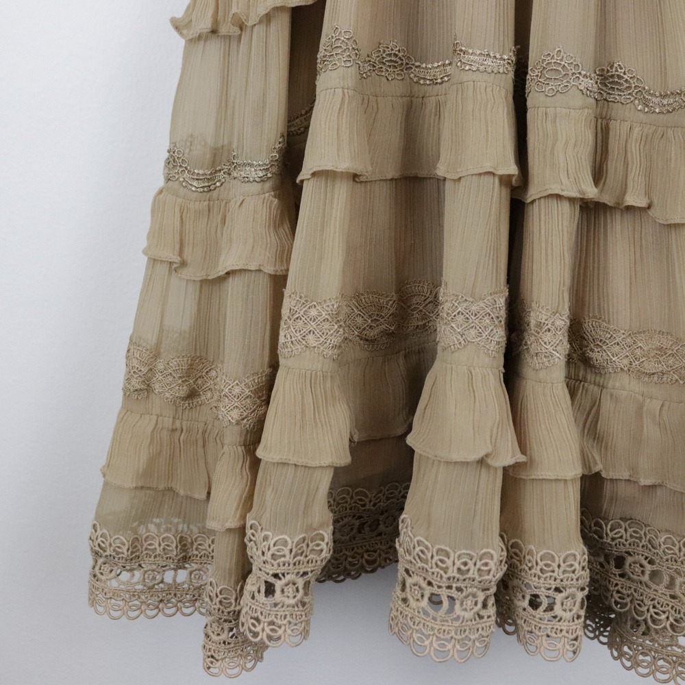 Rococo Sand Tessa Mini Dress‎ Large Ruffle Tiered - Picture 7 of 15